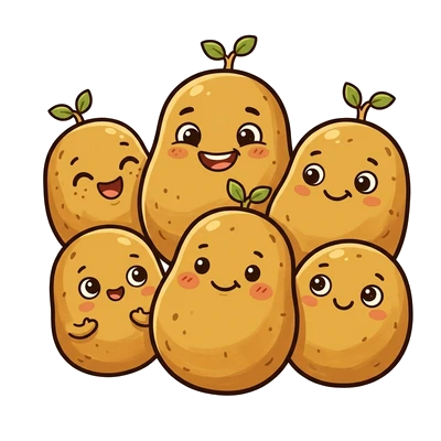 Batata Redondinha - Color
