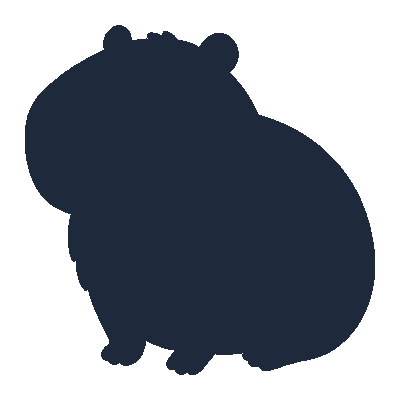 Capivara - Silhueta