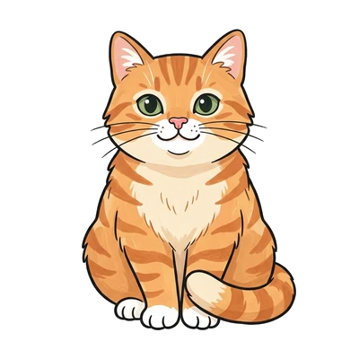 Gatinho com Bigodes - Color