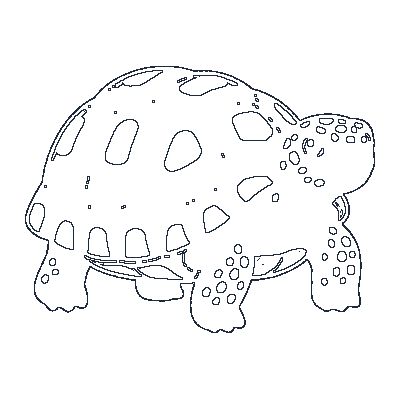 Jabuti - Line-Art