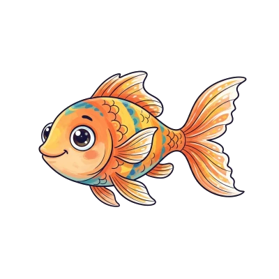 Peixinho Nadador Colorido - Color