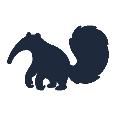 Tamandua - Silhueta