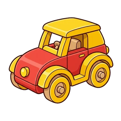 Carrinho de Brinquedo - Color