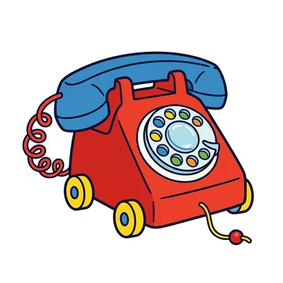 Telefone Clássico - Color
