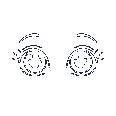 Olhos Atentos - Line-Art