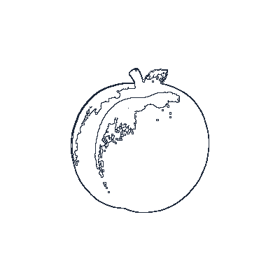 Ameixa Escura - Line-Art