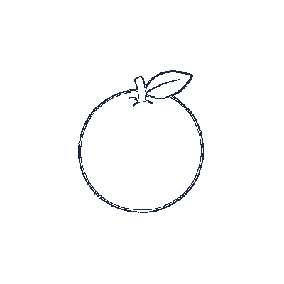Laranja Doce - Line-Art