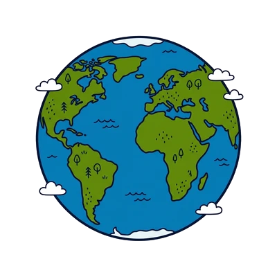 Planeta Terra (Nosso Lar) - Color