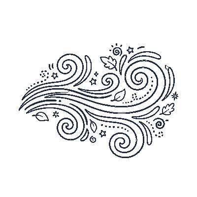 Vento Suave Soprando - Line-Art