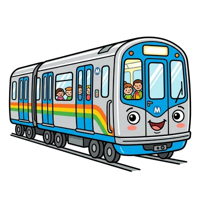 Vagão de Metrô - Color