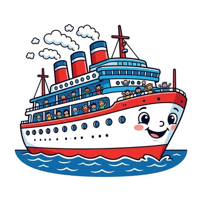 Navio Transatlântico - Color
