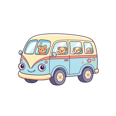 Van de Transporte - Color